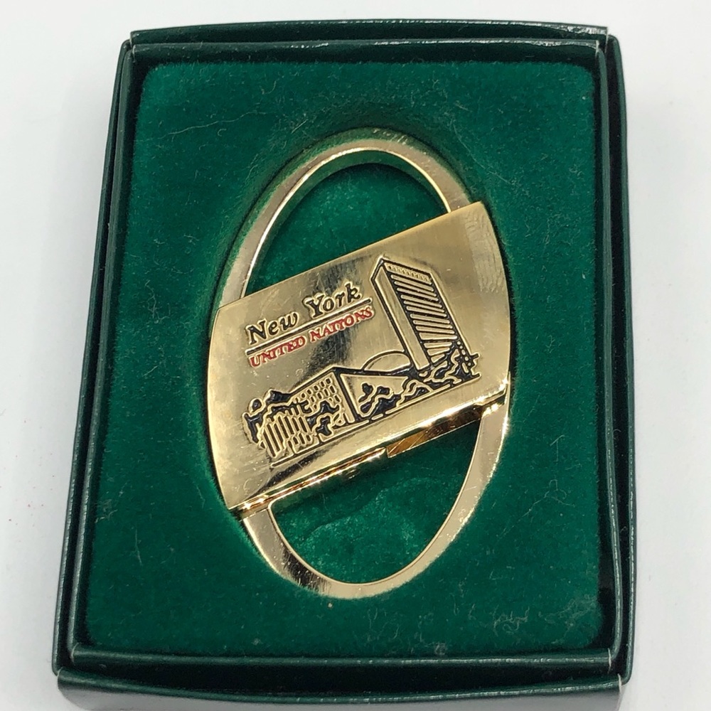 New York United Nations Souvenir Travel Key Ring